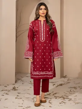 2 Piece Khaddar Suit-Pasted (Unstitched)