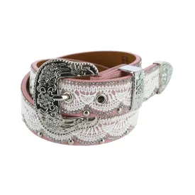 3 D Belt Company Girl's Lace Look Belt