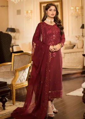 AJJM-15 Unstitched Jhilmil by Asim Jofa