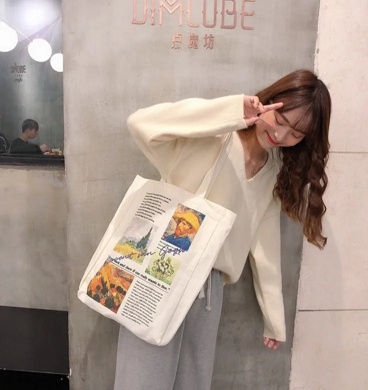 Art Printed Tote Bag