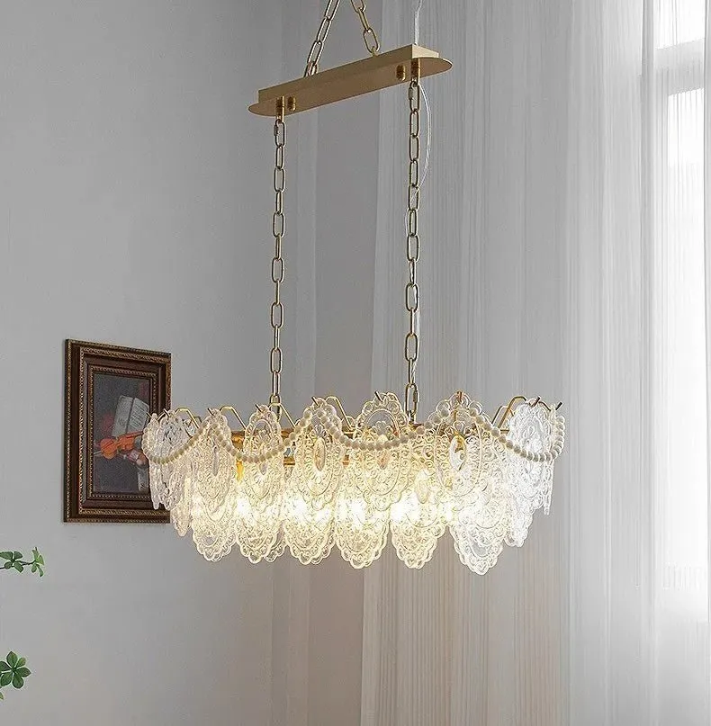 Bariq Glass Chandelier