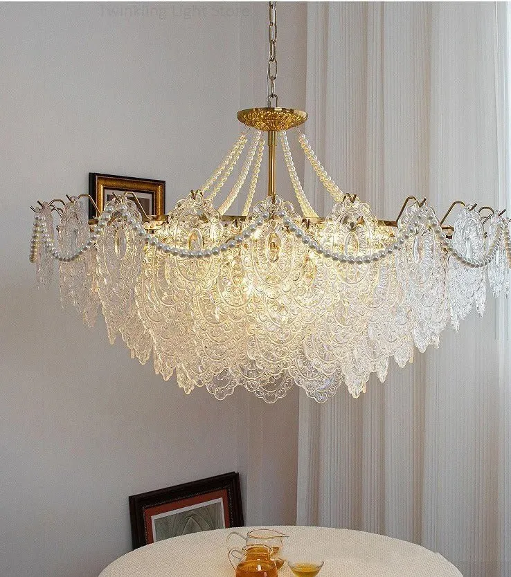 Bariq Glass Chandelier