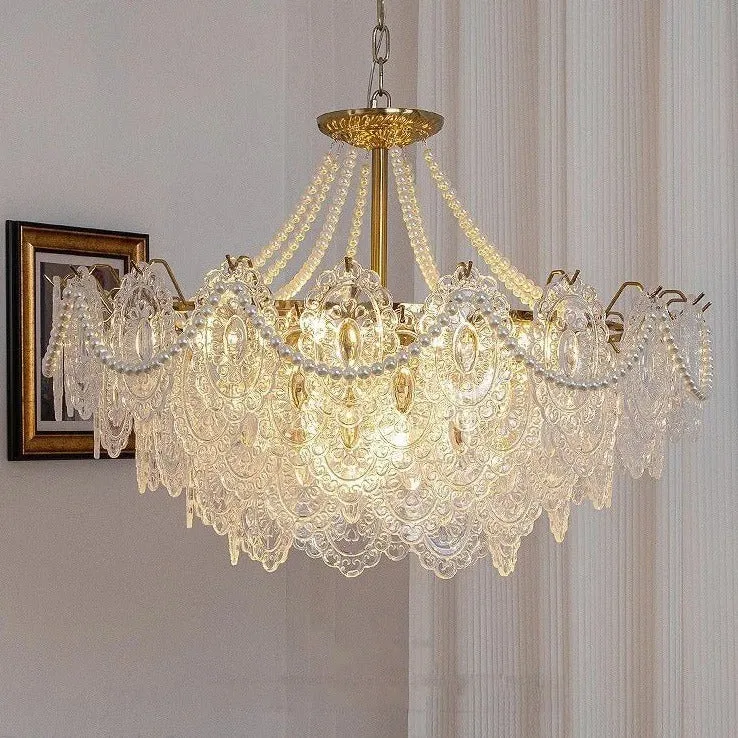 Bariq Glass Chandelier