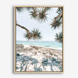 Beach Outlook II Photo Canvas Print