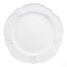 Bella Bianca Rosette Dinner Plate