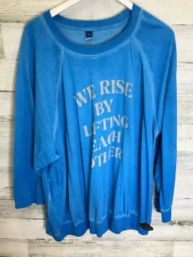 Blue Sweatshirt Crewneck Old Navy, Size 4x