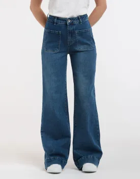 Bobbi Denim Jeans - Mid Wash