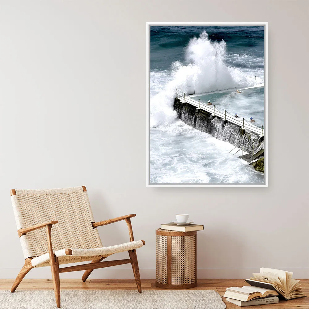 Bondi Storm I Photo Canvas Print