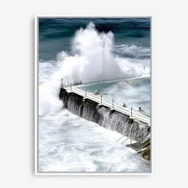 Bondi Storm I Photo Canvas Print