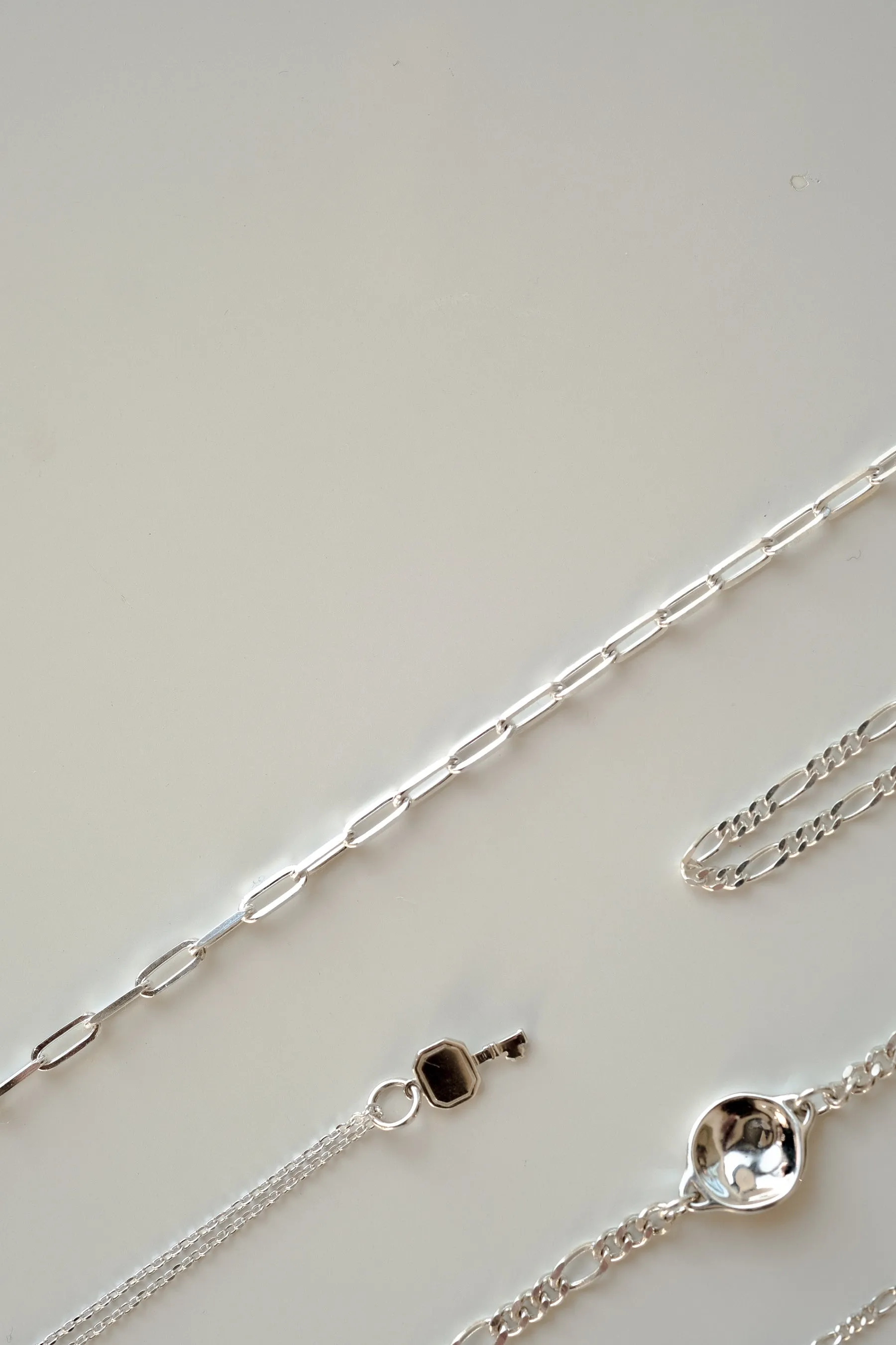 Chunky Paperclip Chain Necklace - Sterling Silver