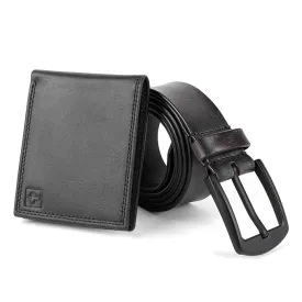 CIMONI® Premium Vegan Leather Belt & Wallet Combo for Men combo-10