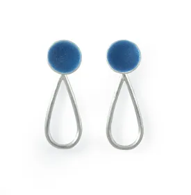 Circle & Teardrop Earrings