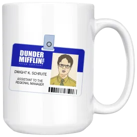 Dwight's Badge - Coffee Mug