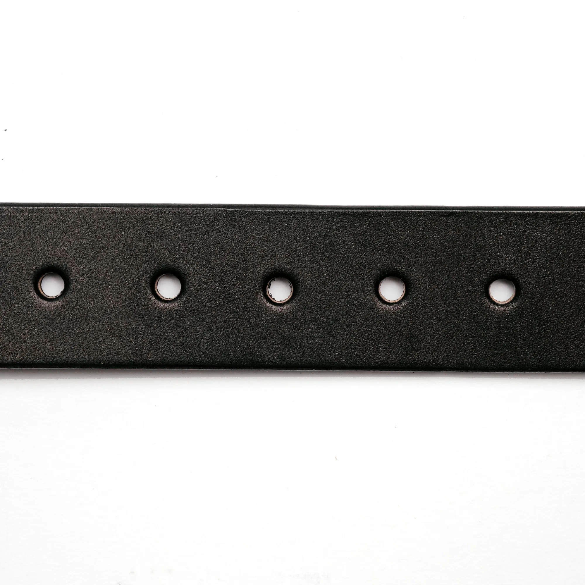 Ewing Dry Goods EDG x SOP Minimalist Belt Black w/ Brushed Nickel