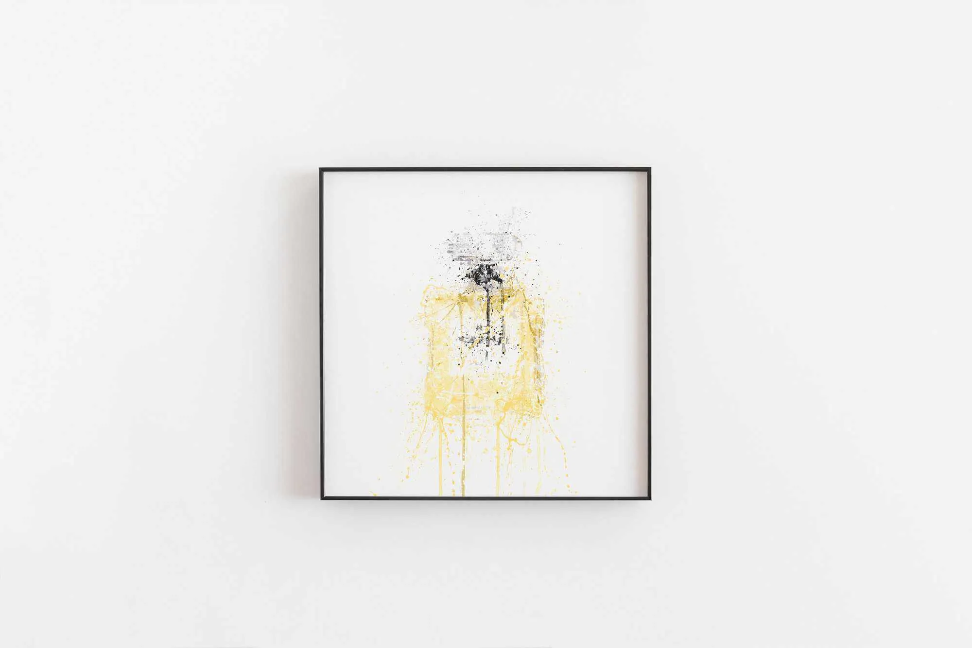 Fragrance Bottle Wall Art Print 'Liquid Gold'