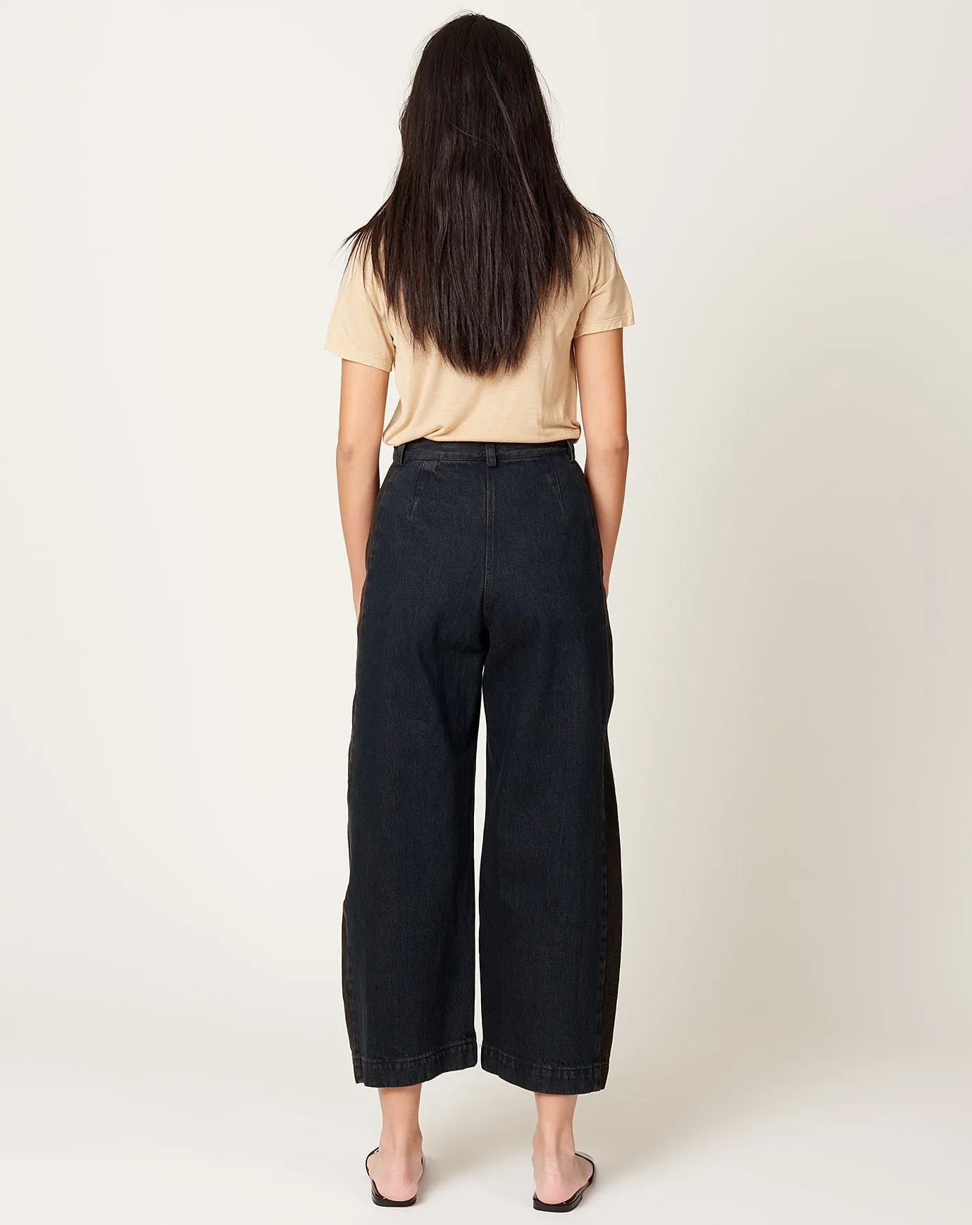 Garra Pant in Brown Overdye Mission Denim