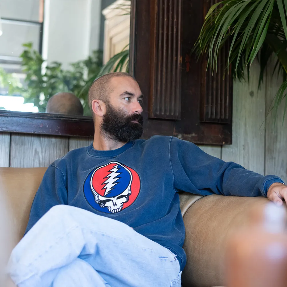 Grateful Dead | Pigment Dye Fleece | Large Steal Your Face