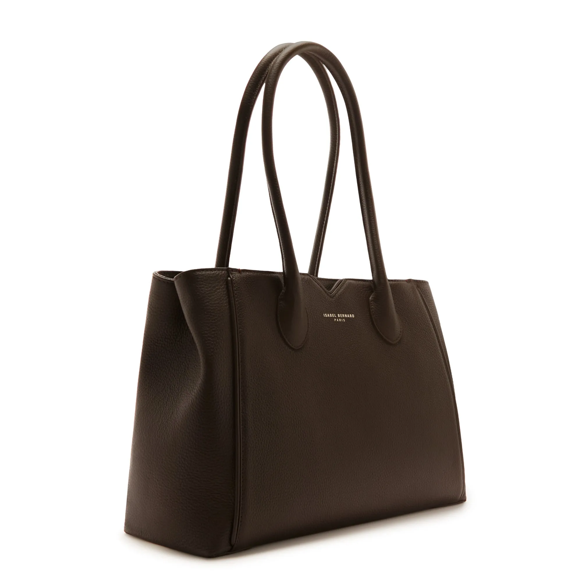 Honoré Cloe brown calfskin leather handbag