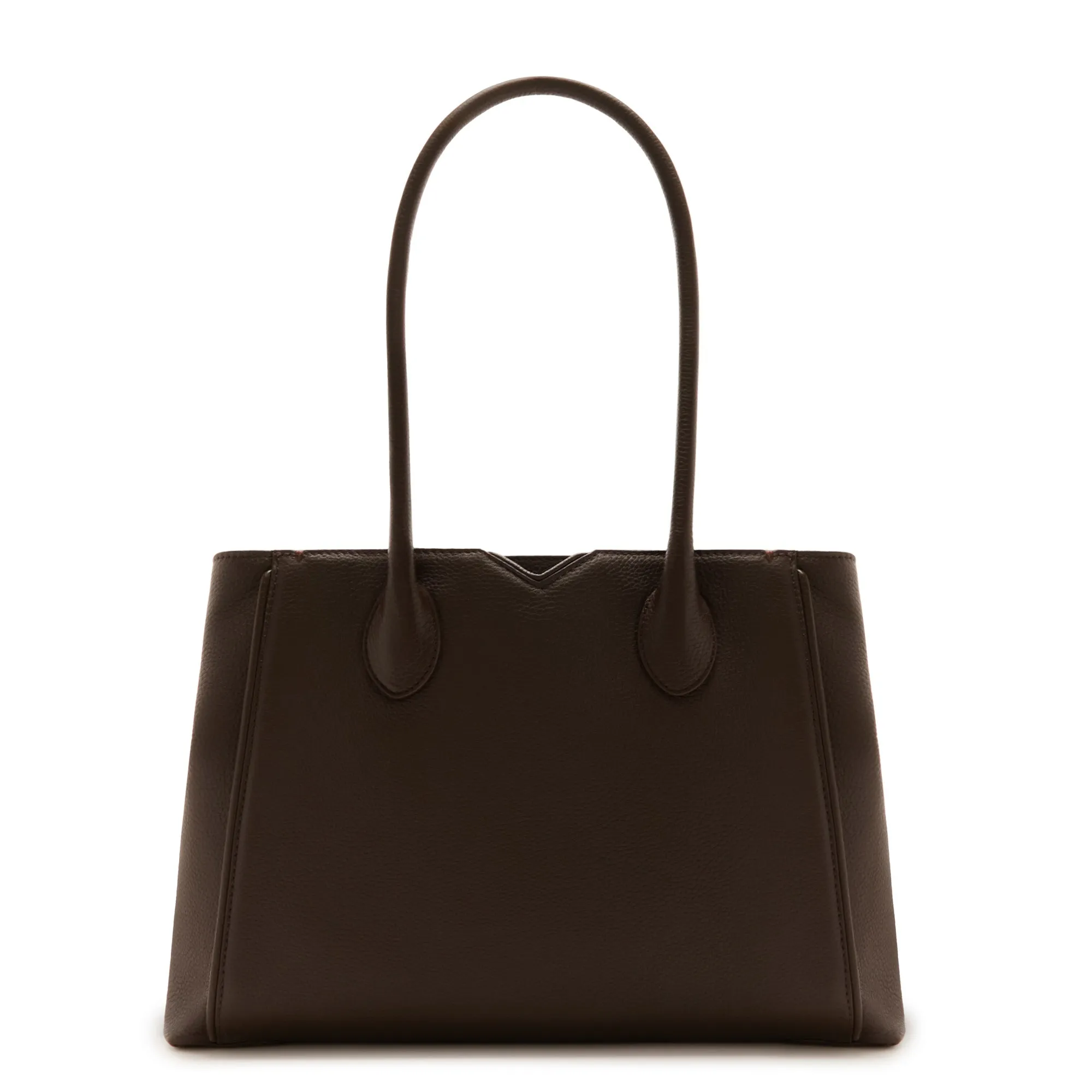 Honoré Cloe brown calfskin leather handbag