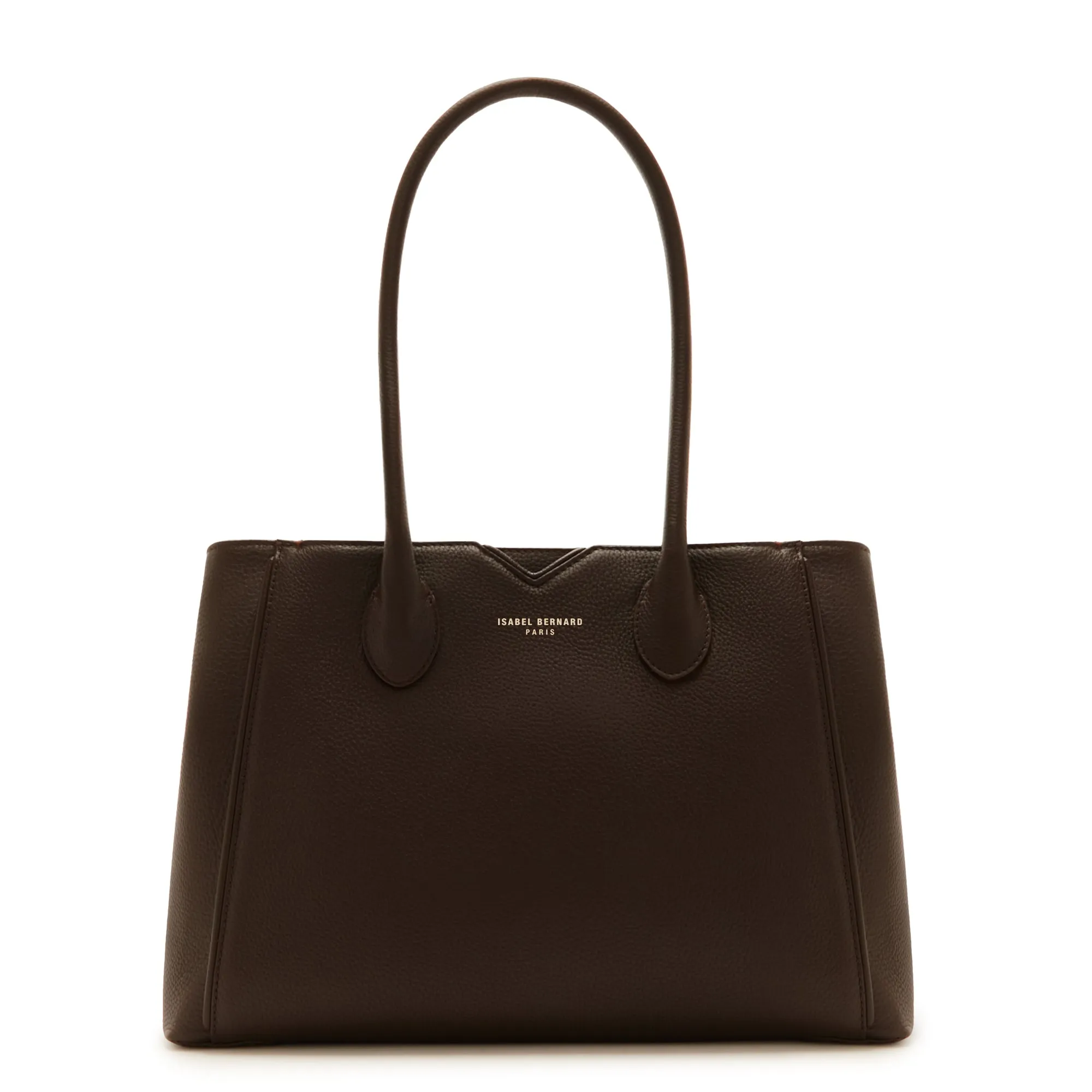 Honoré Cloe brown calfskin leather handbag