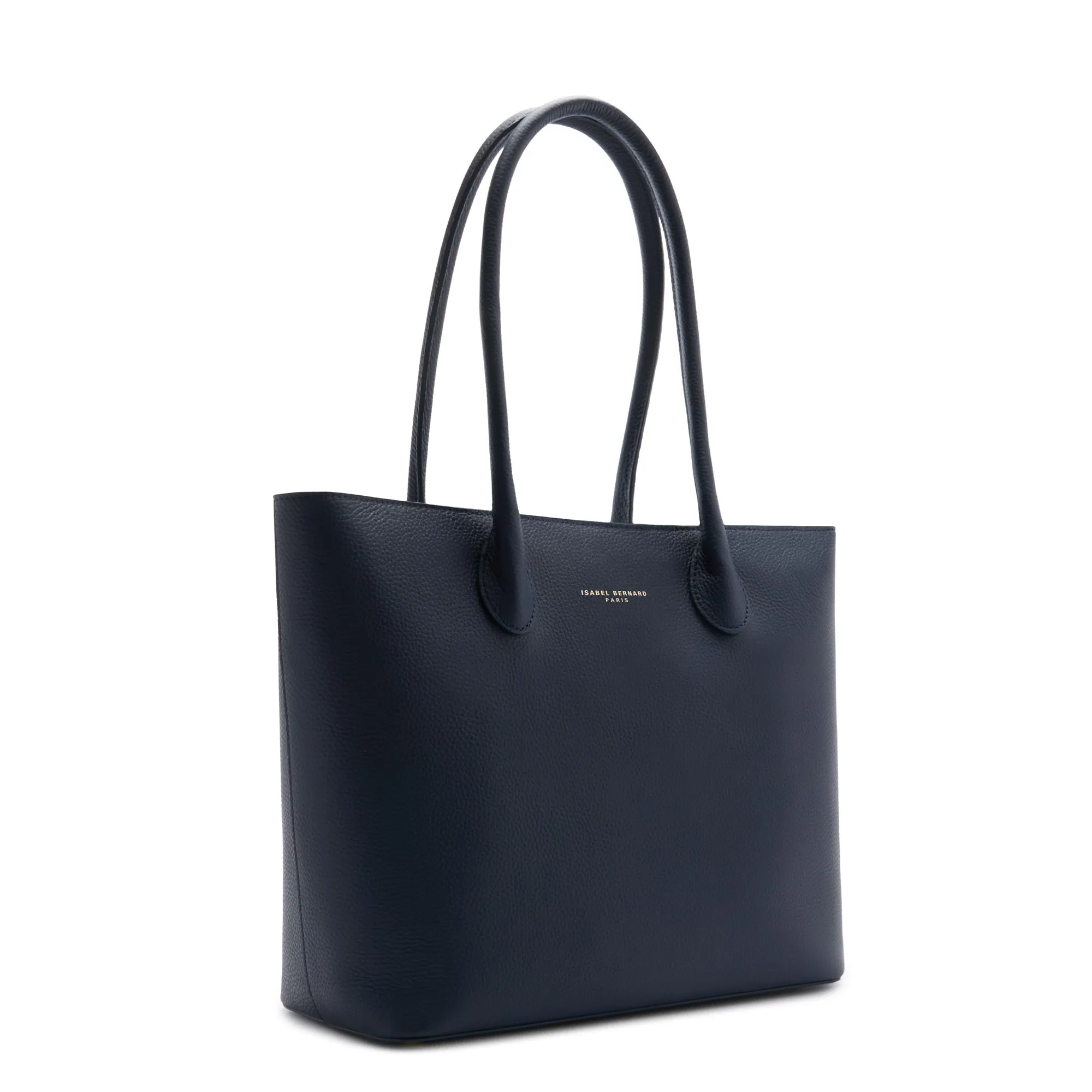 Honoré Lysanne blue calfskin leather shopper