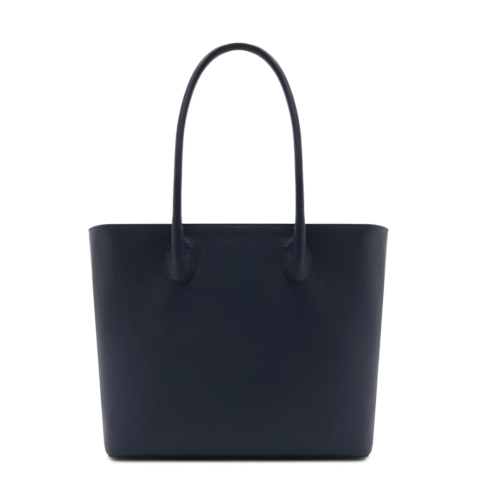 Honoré Lysanne blue calfskin leather shopper