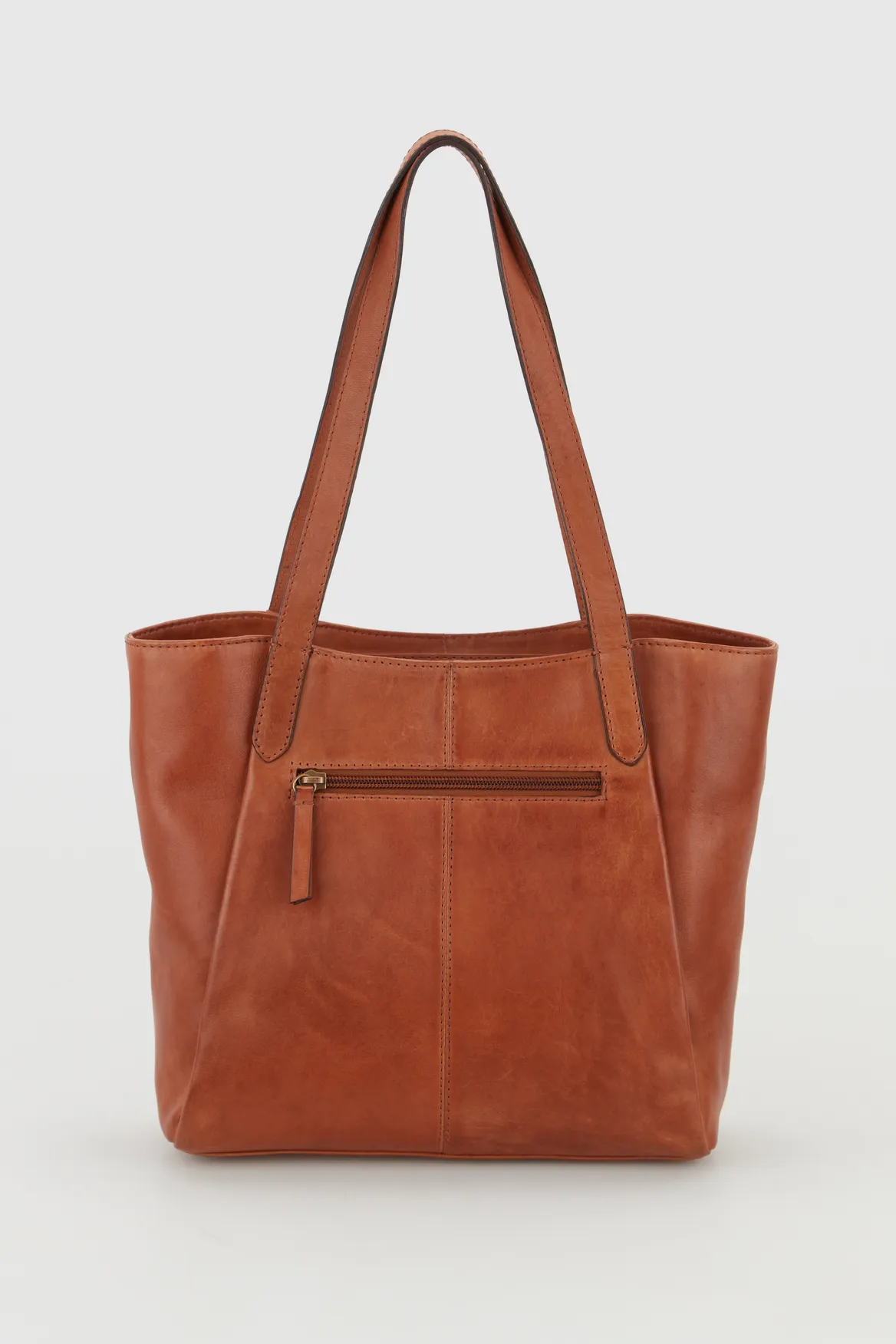 Josie Leather Soft Fold Tote Bag