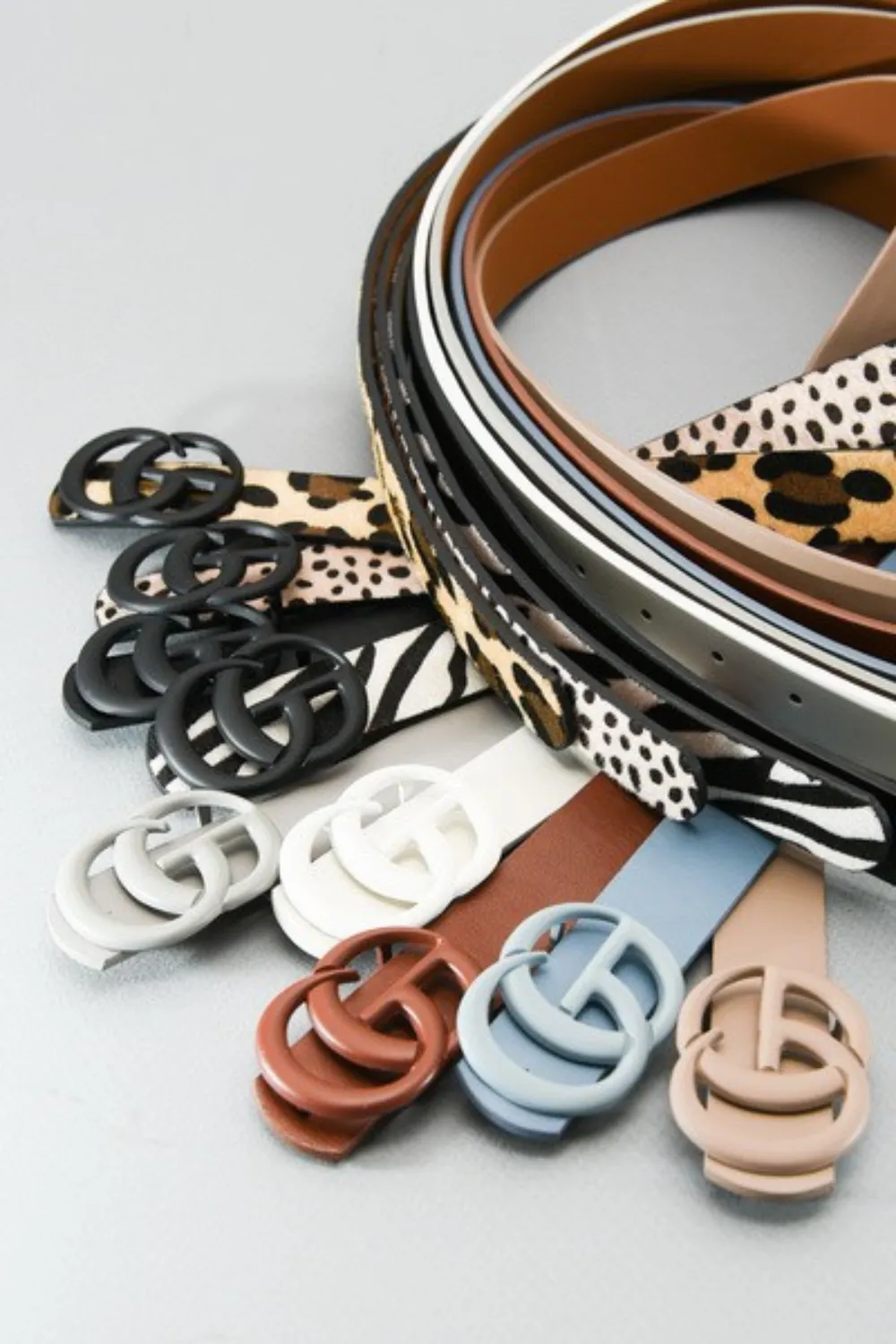 MATTE GO BUCKLE BELT