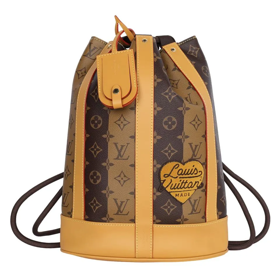 Monogram Canvas Leather Randonnée Backpack (Authentic)