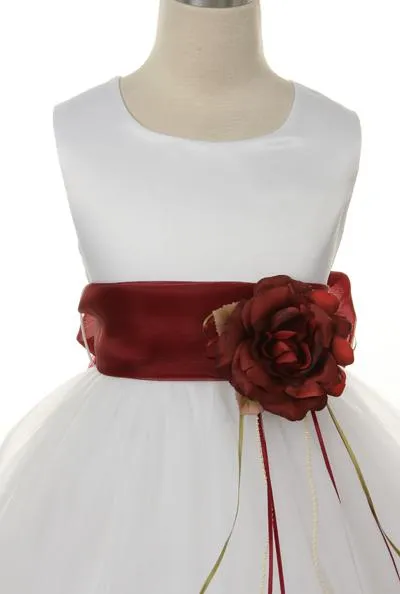 Organza Sash- Large (Size 6-14)