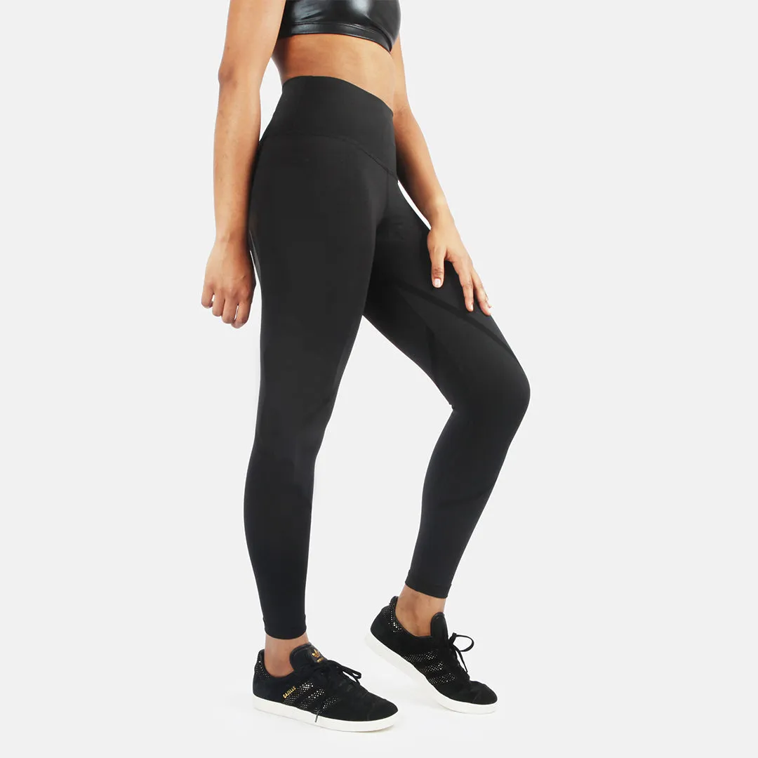 Parker Chic Black Leggings - Golden Stars