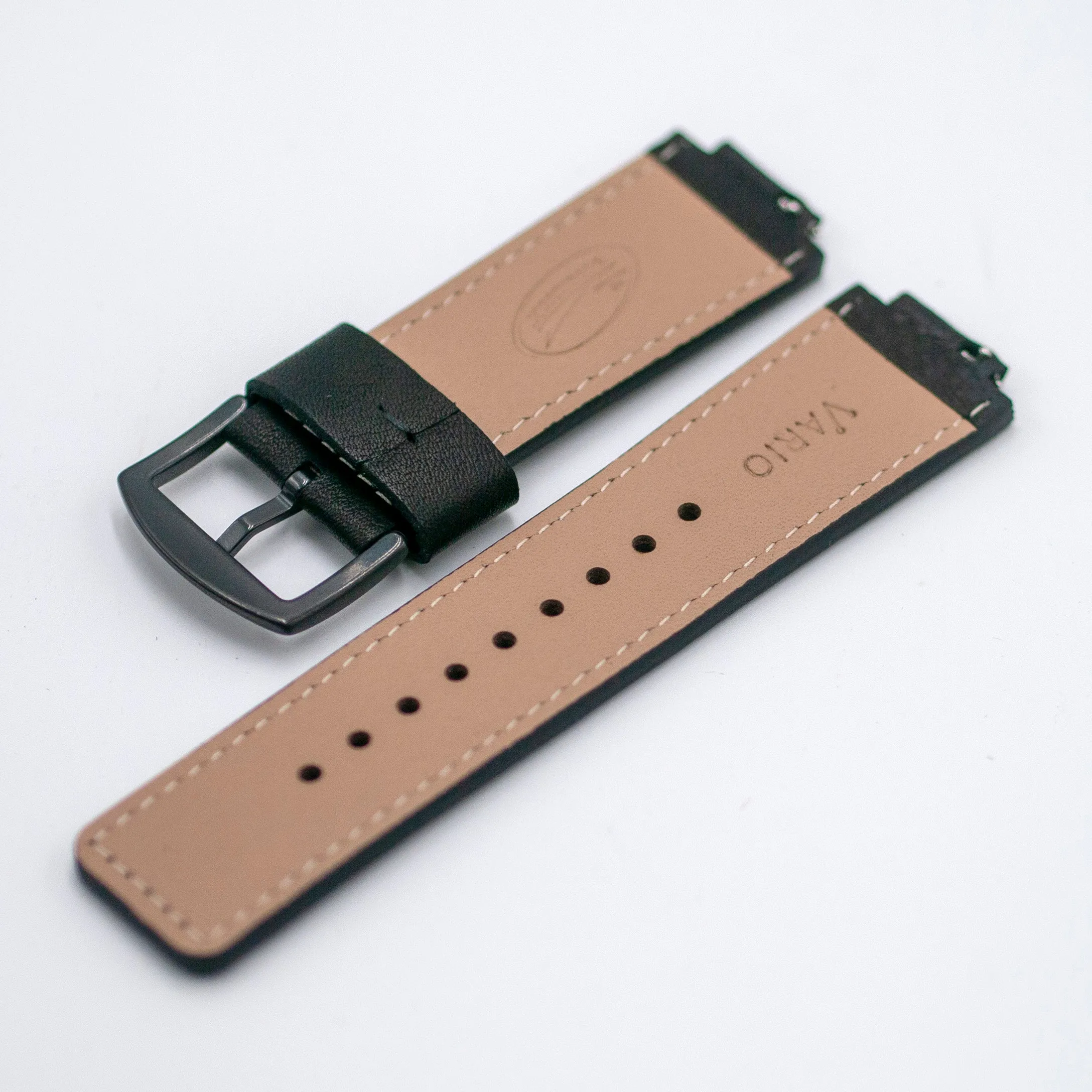 Performance Leather Water Resistant Camel Brown G-Shock Replacement Watch Strap