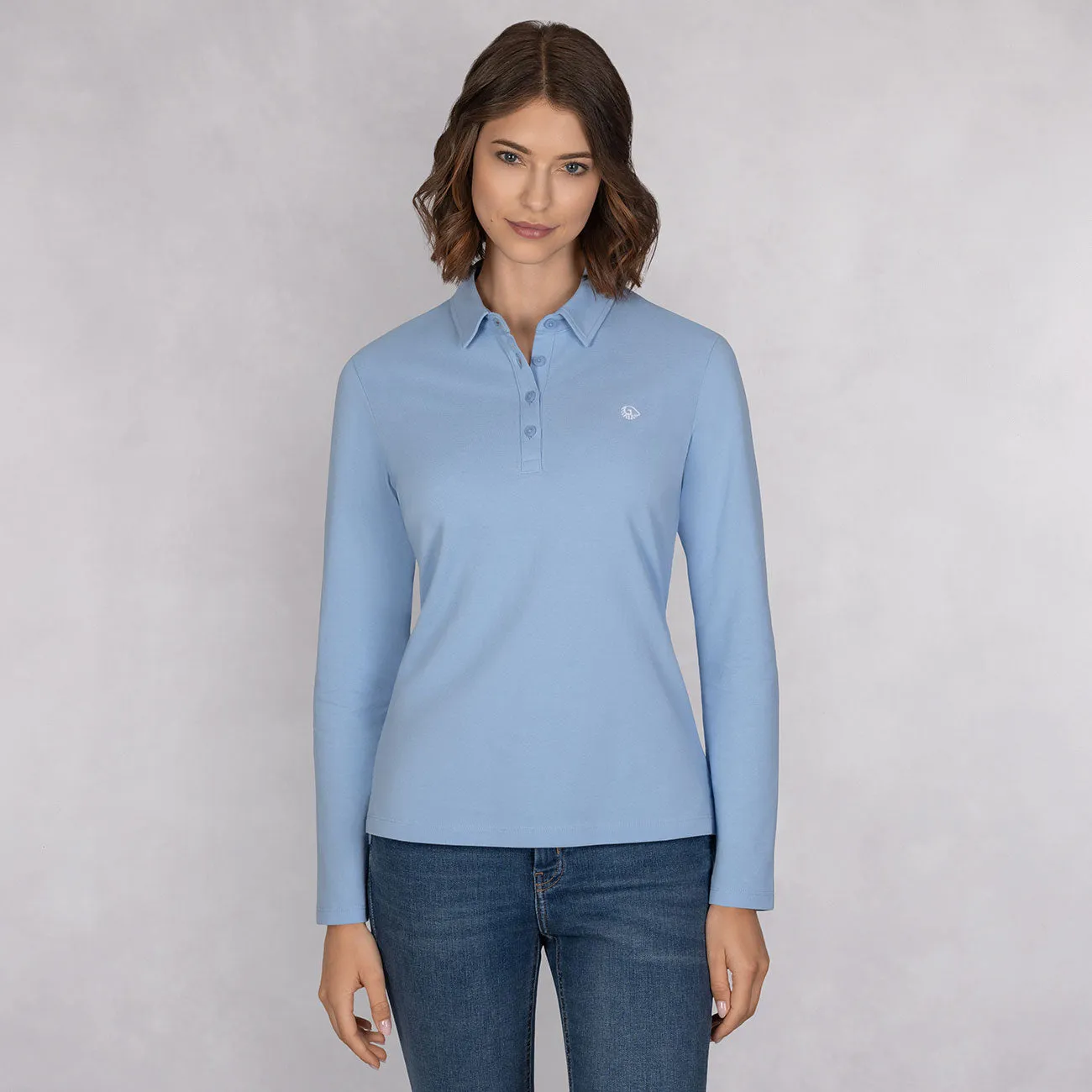 Polo Shirt Organic Cotton Longsleeve Women