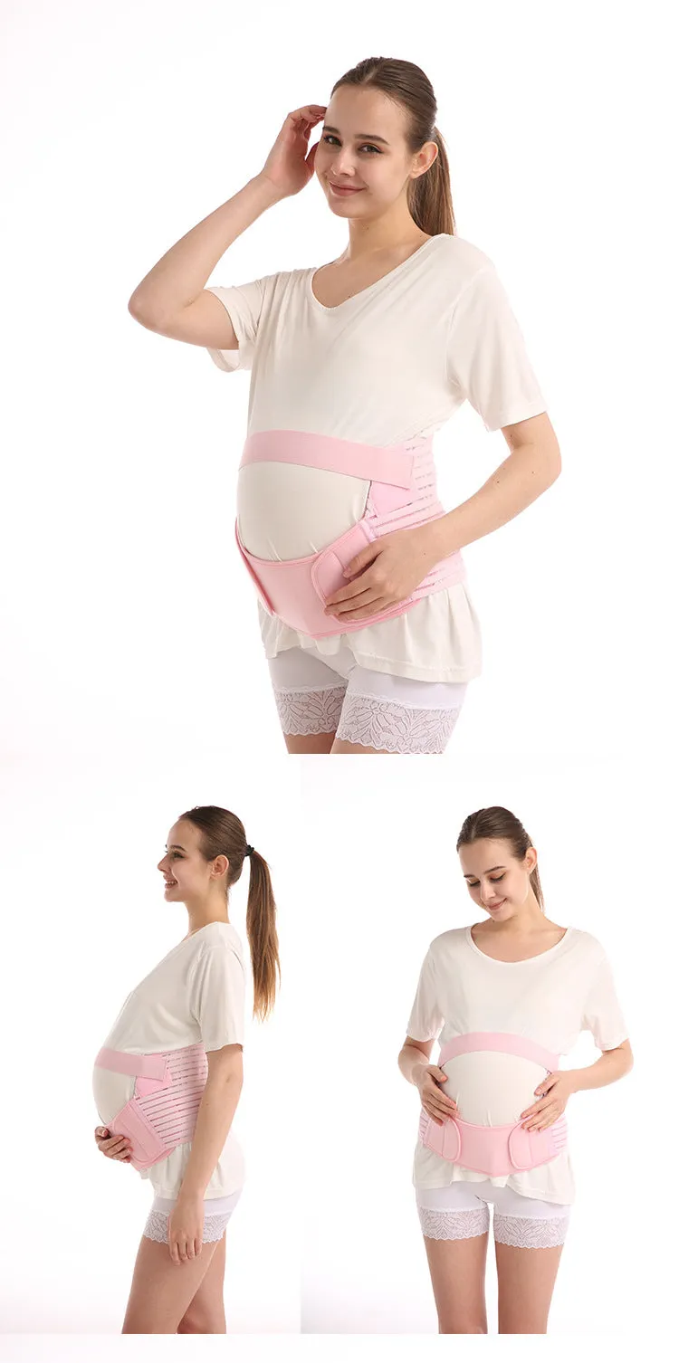 Pregnant Women's Belly Support Belt Lumbar Adjustable Third Trimester Protective Belt