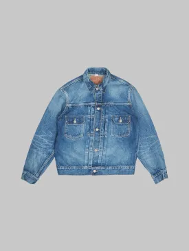 Sugar Cane 1953 Type II Denim Jacket Aged Model Dark