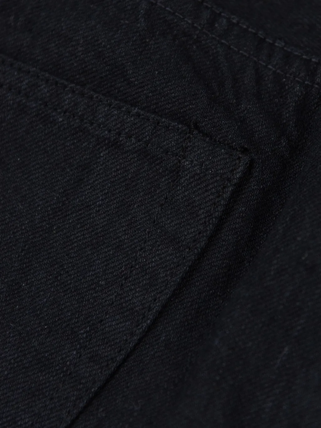 Sugar Cane "Type III" 13oz Black Denim Slim Jeans