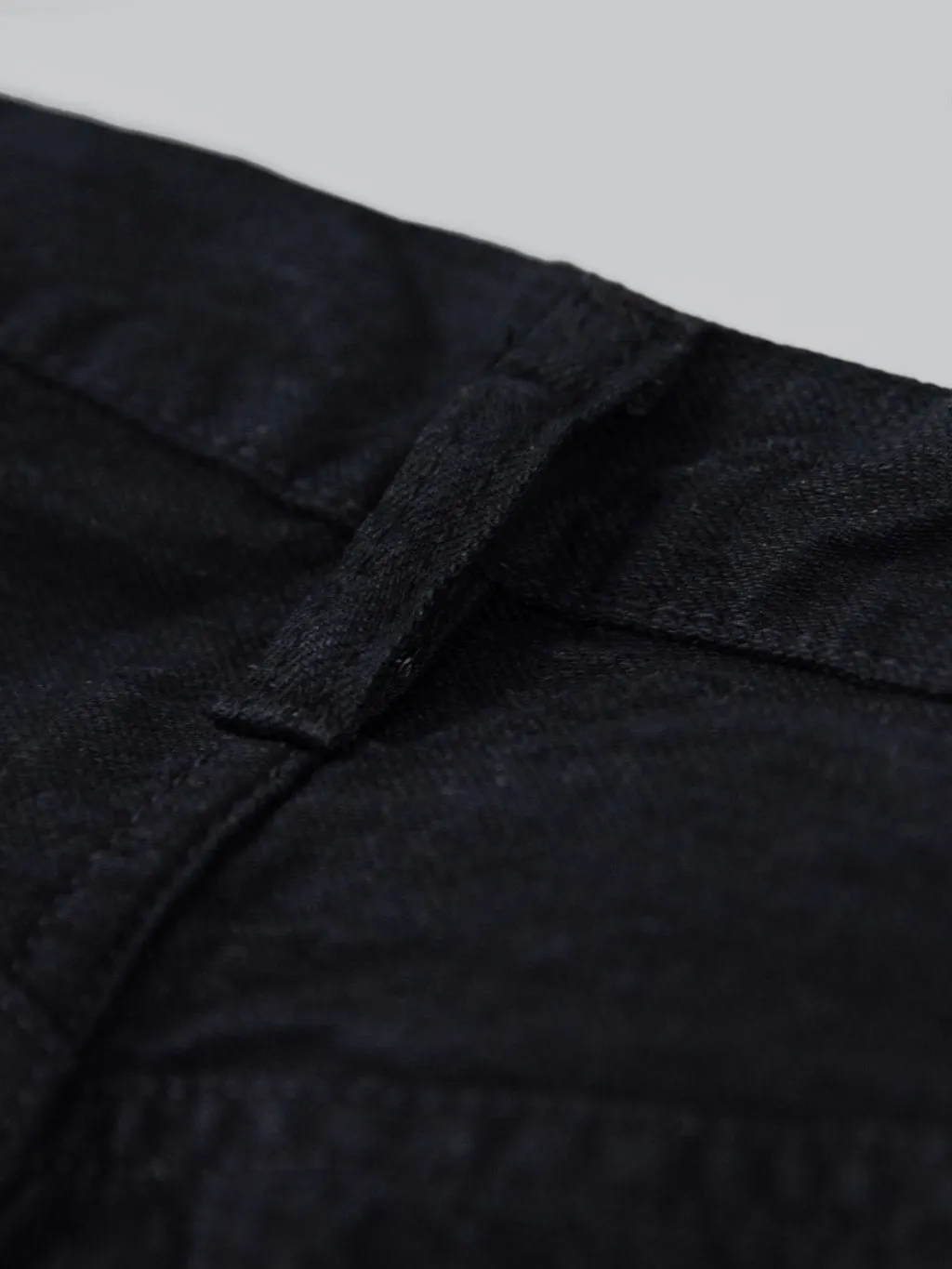 Sugar Cane "Type III" 13oz Black Denim Slim Jeans