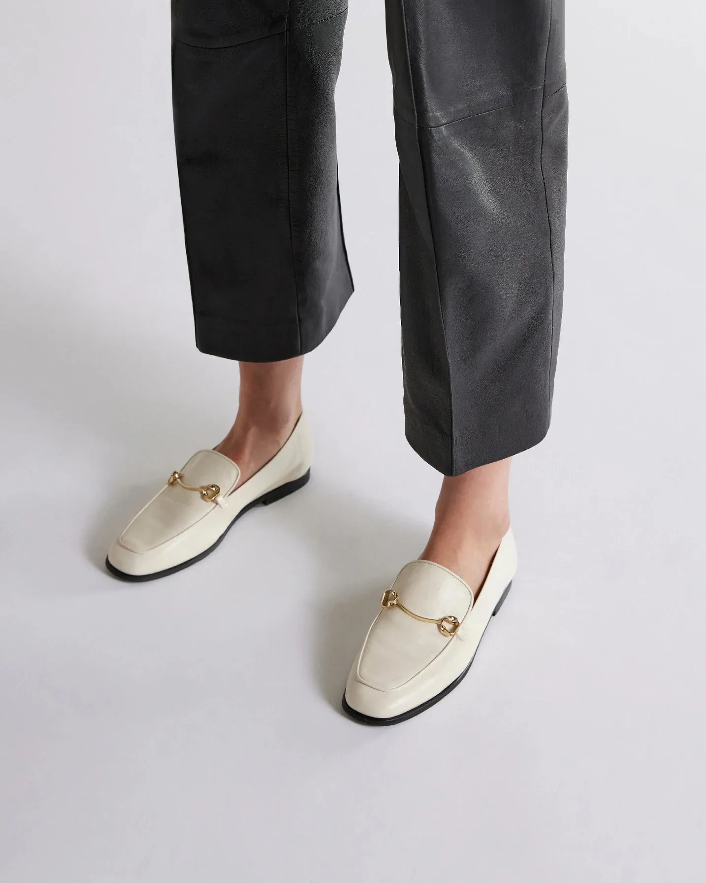 The Modern White Moccasin