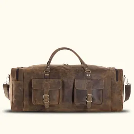 The Summers’ Night - Buffalo Leather Weekend Bag