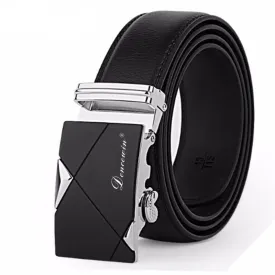 West Louis™ Cowskin Genuine Luxury Leather Belt