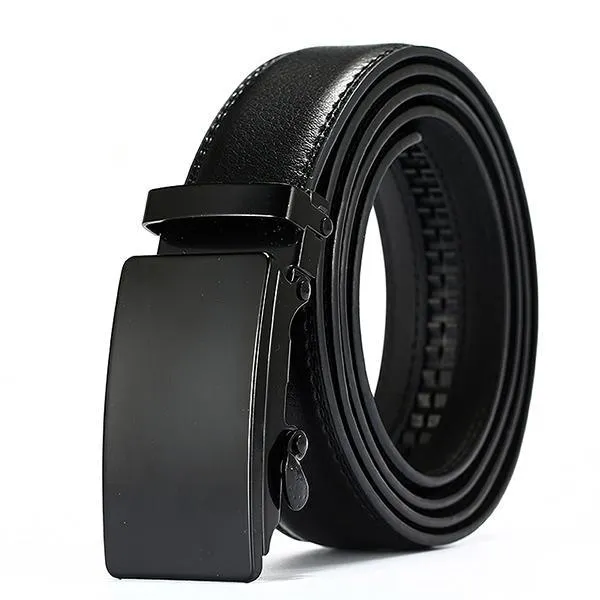 West Louis™ Cummerbunds Genuine Leather Belt