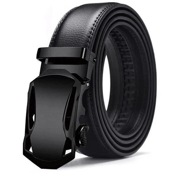 West Louis™ Cummerbunds Genuine Leather Belt